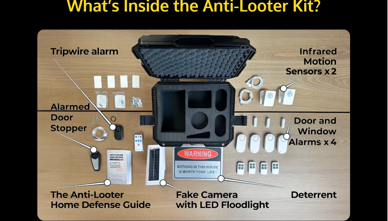 Anti‑Looter Kit Complete Home Defense
